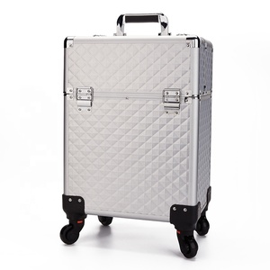 Offre Spéciale nouveau Style trousse de maquillage panneau ignifuge Kit de <span class=keywords><strong>coiffure</strong></span> roue universelle bagages cosmétiques avec chariot pour cosmétique - Product Image 3