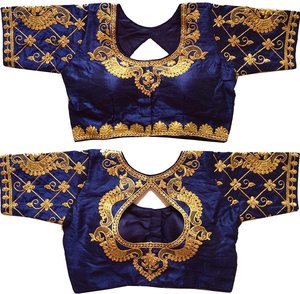 Le plus beau et le plus prêt à porter des femmes indiennes Designer Blouses Party Wear Wedding Designer Dernières 2021 Ladies Wear Blouse - Product Image 3