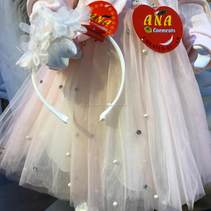 Koti court et élégant avec robe de soirée fantaisie, nouveau design fantaisie de robes Koti pour bébé fille - Product Image 4