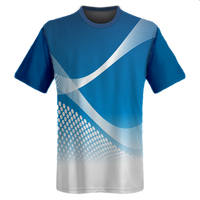 Camiseta Deportiva de Fútbol Personalizada para Maratón, Sublimada, Transpirable, 100% Poliéster, para Hombre, con Spandex/Poliéster