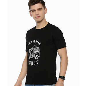 เสื้อยืดคอกลมผู้ชาย 100% ผ้าฝ้าย พิมพ์ลายโลโก้ตามสั่ง แห้งเร็ว ระบายอากาศดี เป็นมิตรกับสิ่งแวดล้อม น้ำหนัก 220 กรัม ขายส่ง พิมพ์ลายสกรีน - Product Image 3