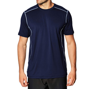 เสื้อยืดสตรีทแวร์ของผู้ชาย250gsm น้ำหนักมากคอกลมเปล่าพิมพ์โลโก้ - Product Image 1