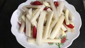 Racine de lotus naturelle salée/racine de lotus délicieuse en saumure - Product Image 5