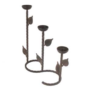 Portavelas de Metal Aura de alta calidad hecho a mano nuevo diseño elegante Venta caliente buena calidad elegante decoración del hogar soporte de vela - Product Image 1