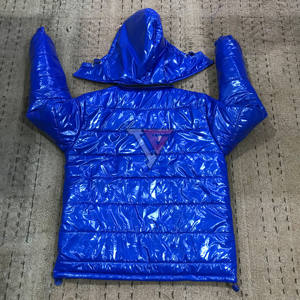 Chaqueta de invierno acolchada unisex personalizada con capucha extraíble Tallas grandes 100% Poliéster Longitud regular - Product Image 3