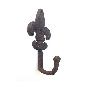 Trending Design Black Color Wrought <b>Iron</b> Hanging Hook Greatest Quality Wall Mounted Hook At <b>Cheapest</b> Price - Product Image 1
