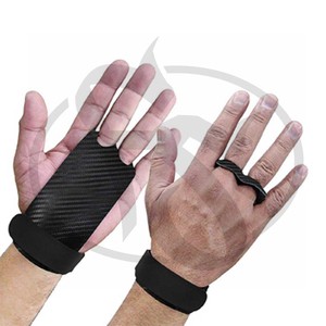 Durable Cowhide Breathable <b>Pull</b> <b>up</b> <b>Gloves</b> for Cross Training WODs Weightlifting Fitness - Product Image 3