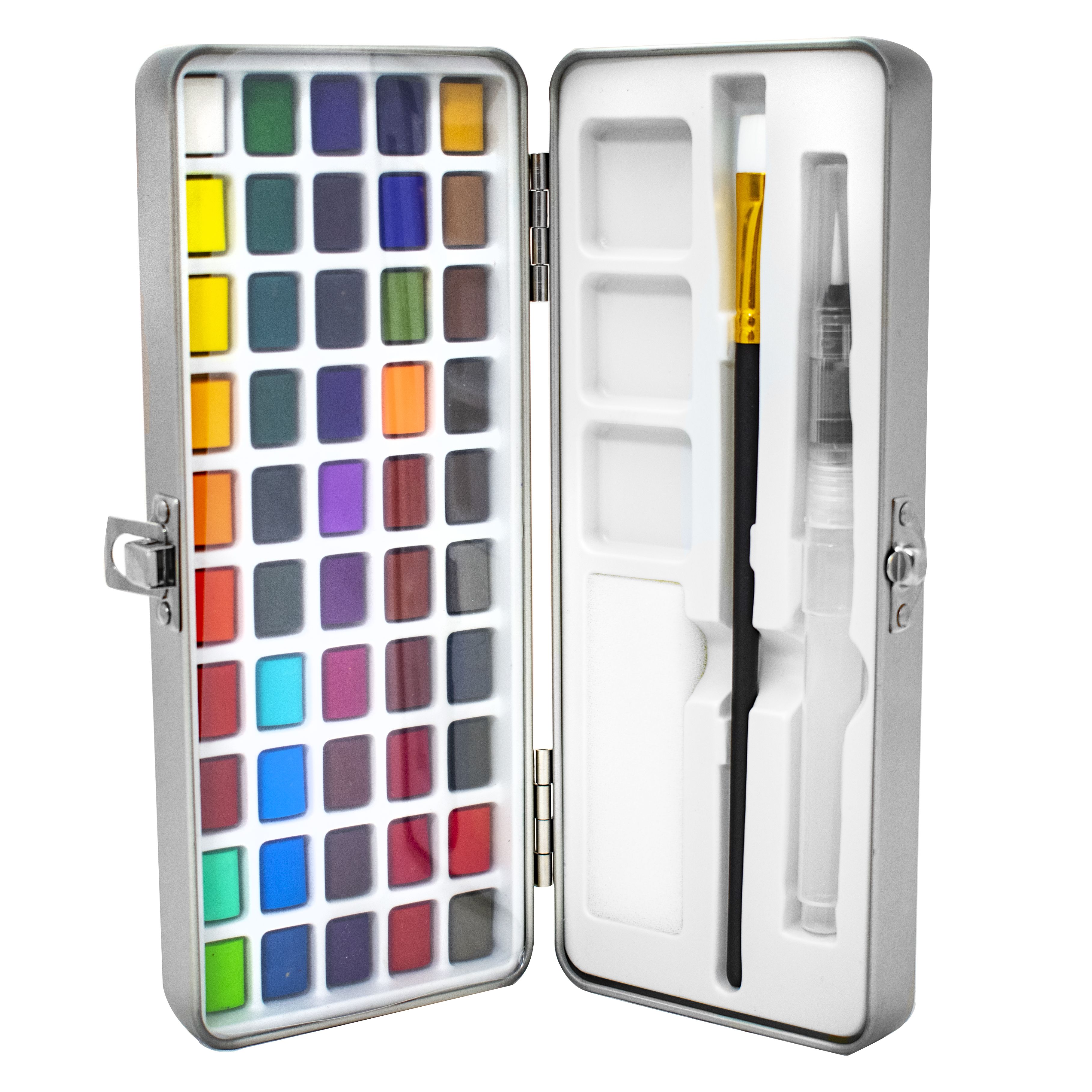 50 цветов в наборе, акварельная однотонная краска для торта премиум-класса