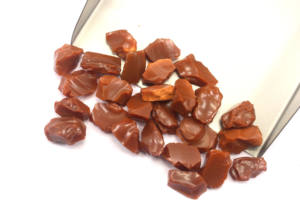 10 piezas 100% ópalo de fuego mexicano marrón Natural 16-20 MM gemas ásperas sin tratar para la fabricación de joyas bonita colección - Product Image 3