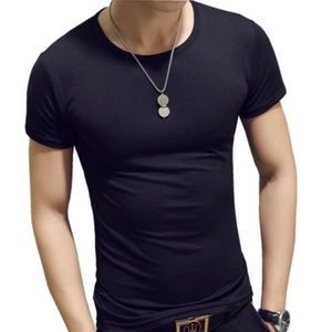 Men's New Design Breathable Short Sleeve Casual T Shirts, OEM Custom Logo High Quality Men T Shirts - Product Image 3