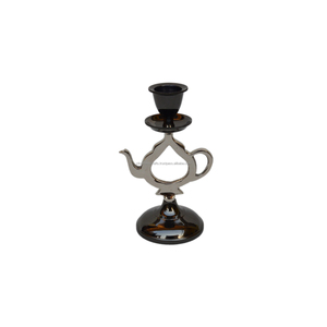 Home Decor <b>Candle</b> <b>Stick</b> Holders With Black Nickel Finishing Design <b>Candle</b> Stand Home Villa Dinner And Wedding Design - Product Image 4