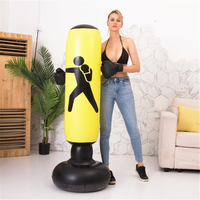 Équipement de boxe portable, sacs de poinçonnage avec support, boîte OEM intelligente, Logo personnalisé, emballage de poinçonnage