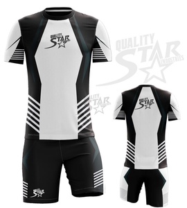 ชุดฟุตบอลสำหรับผู้ชายสไตล์ใหม่,ชุดฟุตบอลสำหรับฝึกซ้อมกีฬาการออกแบบตามสั่งพิมพ์ระเหิดโพลีเอสเตอร์100% - Product Image 4