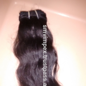 Cabello humano remy virgen indio, sin caída y enredados, precio al por mayor de fábrica - Product Image 3