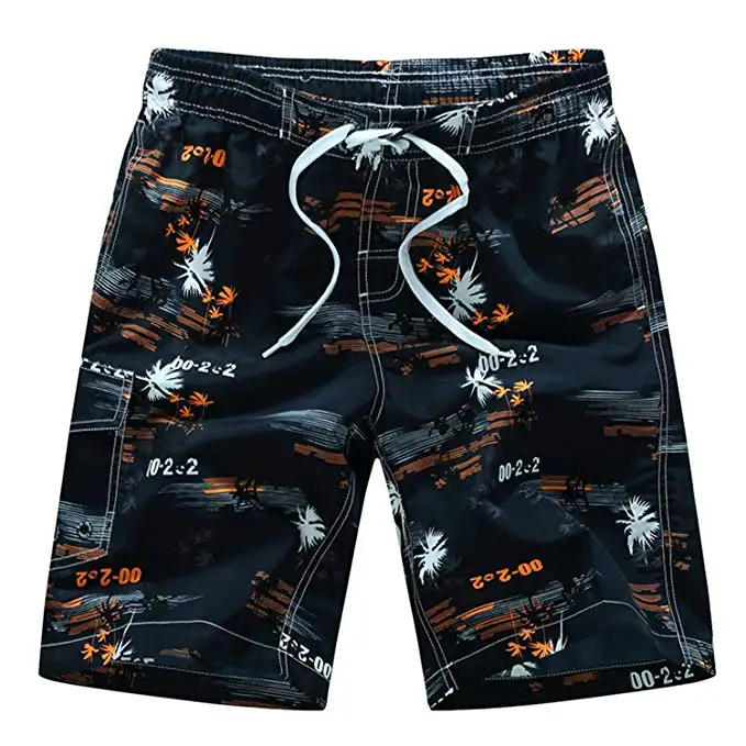 Shorts de praia personalizados do verão da impressão da subolmação do oem