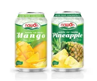330 مللي NAWON المعلبة OEM ODM الأصلي عصير مانجو مصر يساعد في الهضم عصير مانجو المكون عصير مانجو packagins