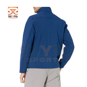 Veste souple d'extérieur pour hommes, souple, étanche, sans capuche, bonne qualité, personnalisée, vente en gros - Product Image 5