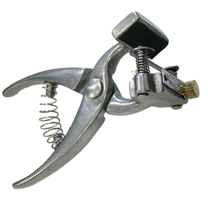 Kit de tatouage auriculaire vétérinaire réutilisable en argent de haute qualité avec pinces certifiées ISO9001 pour usage vétérinaire animalier - Vente en gros - Product Image 3