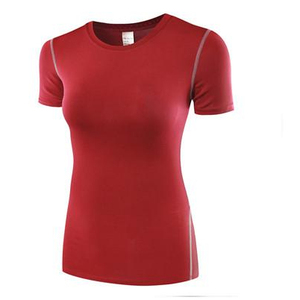 T-shirts de compression unisexes à manches longues Dry-Fit, en Spandex/Nylon, pour la gym - Product Image 1