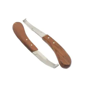 Hoof Knife Set Wooden Handle
