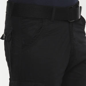 Custom Logo Sublimation Printing Biker Pants Women Men's <b>Elastic</b> <b>Waist</b> Pants Cotton Cargo Pants - Product Image 3