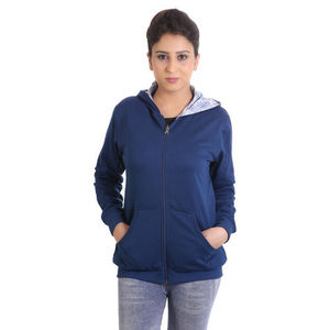 Pull à capuche pour femme, en Polyester, avec Logo personnalisé, Slim, 100% coton, à la mode, pour l'hiver - Product Image 1