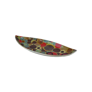 Plateau de service en bois, idéal pour la décoration de la maison, des fêtes et des hôtels, plateau de nourriture avec décalcomanie colorée, plateaux en bois de conception de finition imprimée - Product Image 6