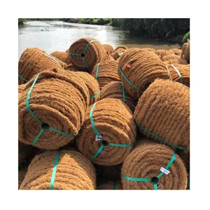 Cuerda de fibra de Coco respetuosa con el medio ambiente, cuerda de fibra de Coco de varios tamaños, duradera y fuerte con precio competitivo de Vietnam 99 Gold Data 99GD
