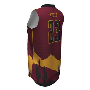 Uniforme de baloncesto OEM 2021 personalizado de poliéster de alta calidad, el más vendido a precio económico. - Product Image 2