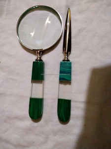 Loupe de lecture portative à poignée au design unique en métal de forme personnalisée pour une vente à chaud à un prix raisonnable - Product Image 2