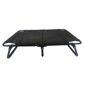Small Dogs Foldable <span class=keywords><strong>Pet</strong></span> Elevated Outdoor <span class=keywords><strong>Bed</strong></span> Steel Frame Mesh Cot <span class=keywords><strong>Bed</strong></span> - Product Image 1