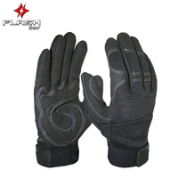 Gants de travail pour hommes respirants et imperméables sur mesure avec rembourrage en caoutchouc et poignet extensible