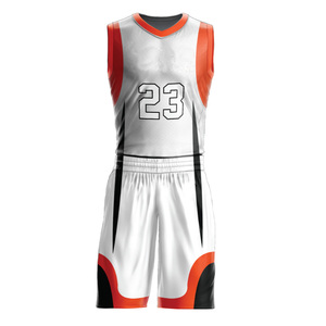 Maillot et short de basket-ball réversible pour hommes avec impression par sublimation complète nom et numéro personnalisés uniforme d'équipe OEM ODM - Product Image 2