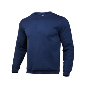 เสื้อสเวตเชิ้ตโอเวอร์ไซส์ผ้าฟลีซผู้ชายยี่ห้อ Euro Well ผลิตจากผ้าฝ้าย 100% พิมพ์ลายด้วยเทคนิค Discharge พร้อมโลโก้ OEM ดีไซน์ผ้าพิเศษ ไซส์พลัส - Product Image 4