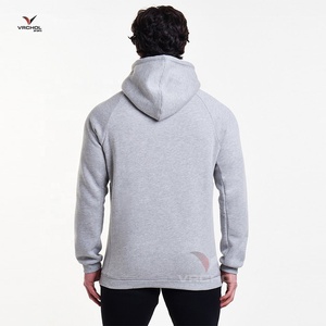 Venta al por mayor de sudaderas de lana con capucha elegantes de los hombres personalizados de talla grande bordado Anti-Shrink Anti-Arrugas sostenible sólido - Product Image 2