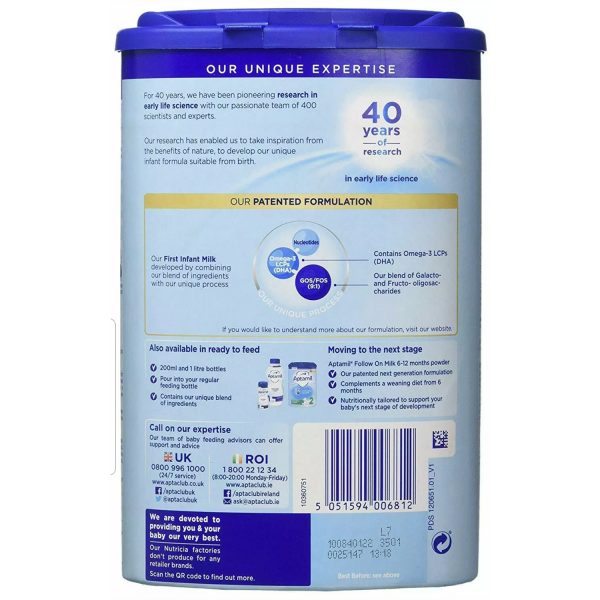 Aptamil Baby Milk Formula / Aptamil Profutura Follow-on Milk 2 4 X 800g