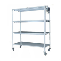 Hot Selling AARK Stainless Steel Angle Frame Tissue Culture Rack with Shelves and Powder Coated for Plant Pathology Equipment