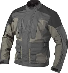2023高质量反光板，配有CE认可的盔甲，为男士提供额外保护摩托车夹克