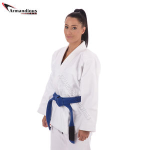 100% coton coloré BJJ uniformes pour hommes femmes respirant Jiu Jitsu Kimono Logo personnalisé broderie MMA Arts martiaux porter des adultes - Product Image 3