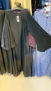 Robes Abaya brodées de haute qualité Tissu en mousseline de soie de style marocain modeste Taille Plus Caractéristiques Meilleures offres de gros - Product Image 2