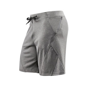 Pantalones cortos deportivos de verano personalizados de alta calidad para correr, transpirables, con cremallera elástica, antiarrugas, deportes de entrenamiento de leopardo de calle alta - Product Image 5