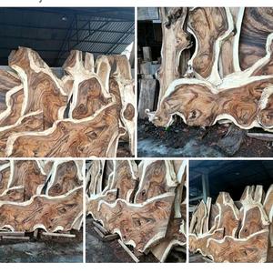 Natural Edge Coffee Table Steel - Product Image 3