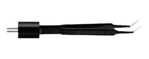 Pince bipolaire à deux broches Mcpherson, antiadhésive, 10.5cm, à angle - Product Image 3