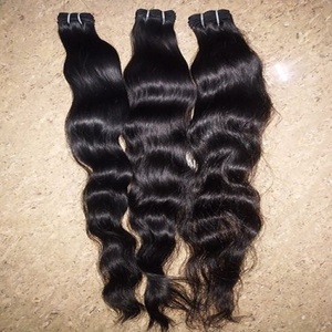 Meilleurs extensions de cheveux indiens vierges Remy Cheveux humains naturels bruts de South Temple Produit de première qualité - Product Image 1