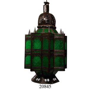 Modern Handmade <b>Large</b> Moroccan <b>Candle</b> <b>Lantern</b> Decorative Hanging Metal <b>Lanterns</b> Exporters India - Product Image 2
