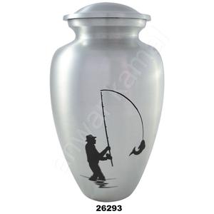 Urnas Funerarias de Aluminio de Alta Calidad, Hechas a Mano, Estilo Americano, Ecológicas, con Capacidad de 200 Pulgadas Cúbicas - Product Image 1