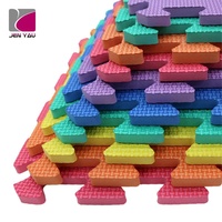 Tapis de sol puzzle en mousse EVA intelligent, éducatif, sans odeur, non toxique, pour enfants, avec chiffres imbriqués, certifié EN71, 30x30cm, 1cm