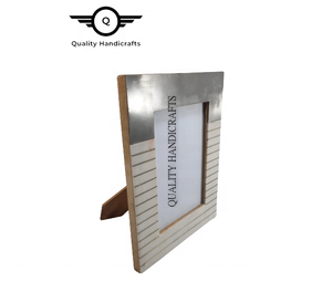 Gran oferta, marco de fotos esmaltado 4x6, logotipo personalizado, artesanías de la India para decoración del hogar, exhibición de mesa, artículos de promoción de regalo de calidad - Product Image 6