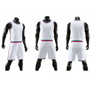 Vêtements de Sport magiques pour femmes, Kit en Jersey, pour la course, le basket-ball, lacets contrastés de couleur, uniforme uni, combinaisons respirantes - Product Image 3