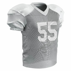 เสื้อฝึกซ้อมอเมริกันฟุตบอลทันสมัย พร้อมสีและโลโก้ที่ปรับแต่งได้ ผ้าตาข่าย โพลีเอสเตอร์ 100% สำหรับทุกเพศ - Product Image 4